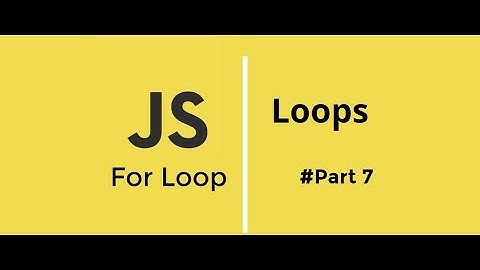 JavaScript Tutorial for beginner #part 7