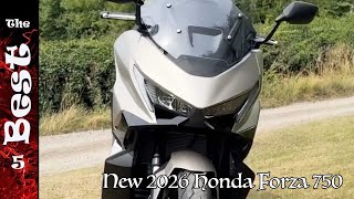 New 2026 Honda Forza 750