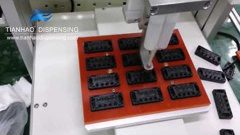 Benchtop Dispensing Robot for 50ml Dual Cartridge Packing ab Glue TH-2004D-206AB