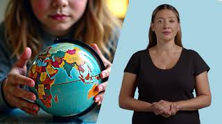Interactive globe in Geography teaching