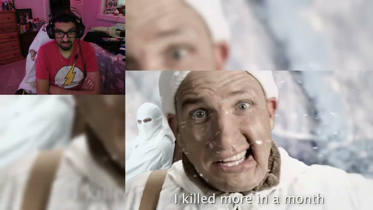 THEY BACK AGAIN Red Baron vs White Death. Epic Rap Battles of History (REACTION)