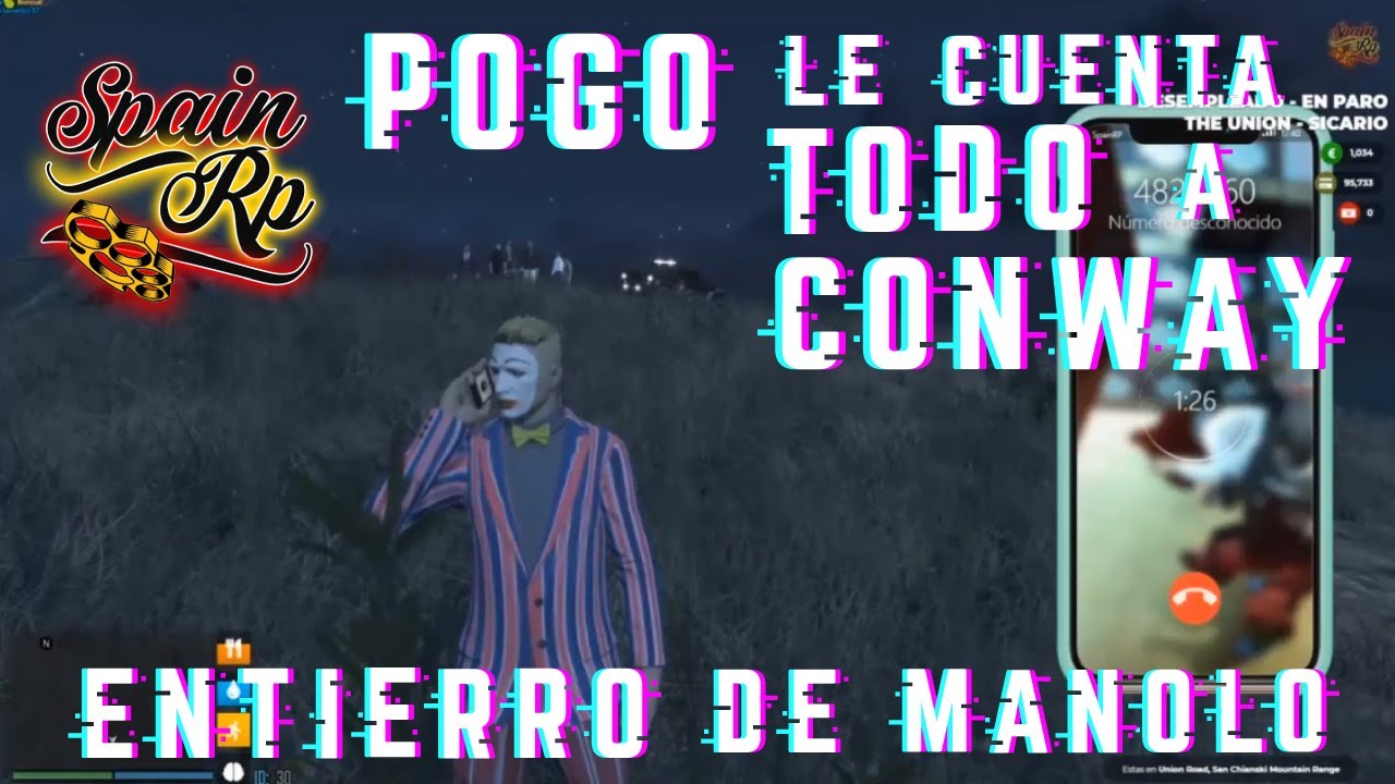 POGO le dice a CONWAY que Horacio disparó a Volkov | Entierro de Manolo/Spain RP [Multiperspectiva]