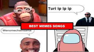 Best memes songs Chinese Monkeys Singing I found Amongus Turi ip ip ip Wenomechainsama