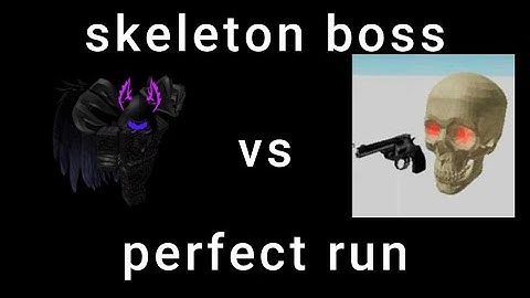 roblox item asylum, skeleton boss fight (perfect run)