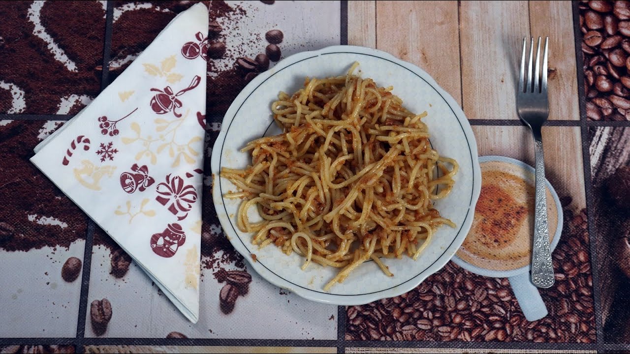 Rajongó recept 36 –  löncshús Spageti