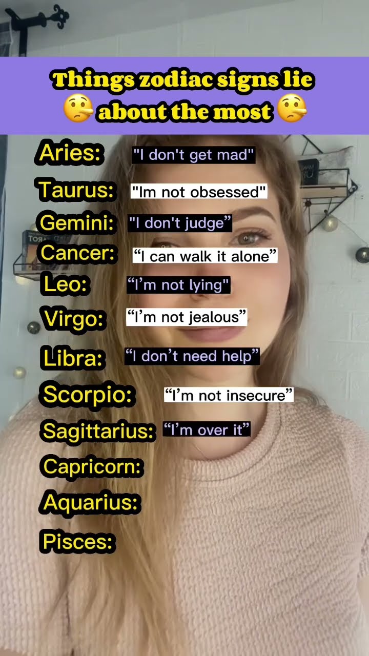 What Do Zodiac Signs Lie About The Most astrology zodiac What Do Zodiac Signs Lie About The Most astrology zodiac
