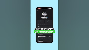 Perplexity AI Now on WhatsApp 🔥 #shorts #perplexityai #chatgpt #techtips #ai #aiwebsites #whatsapp
