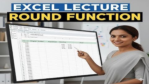 ROUND Function in Excel Explained | Simplify Rounding Numbers Like a Pro #excel  #exceltips