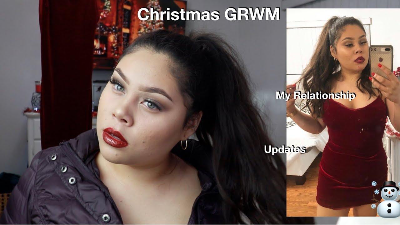 GRWM FOR CHRISTMAS & I ANSWER SOME RELATIONSHIP QUESTIONS