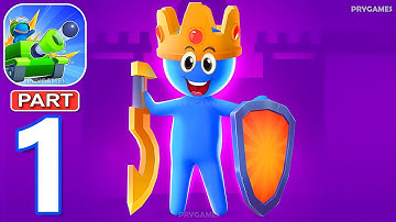 King of Warriors - Gameplay Walkthrough Part 1 We Are Warriors Battle Merge (Android,iOS)