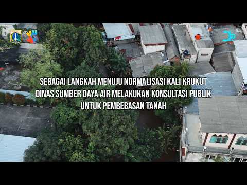 Kegiatan konsultasi publik terkait rencana normalisasi Kali Krukut