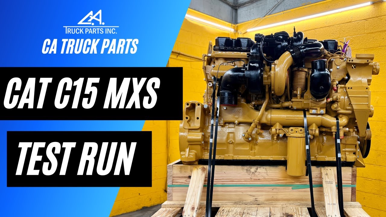 2006 Caterpillar C15 Diesel Engine For Sale with Jake Brakes, DUAL