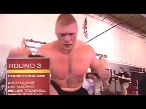 WWE ! Brock Lesnar Extreme Work out! WWE2K16 Part 1