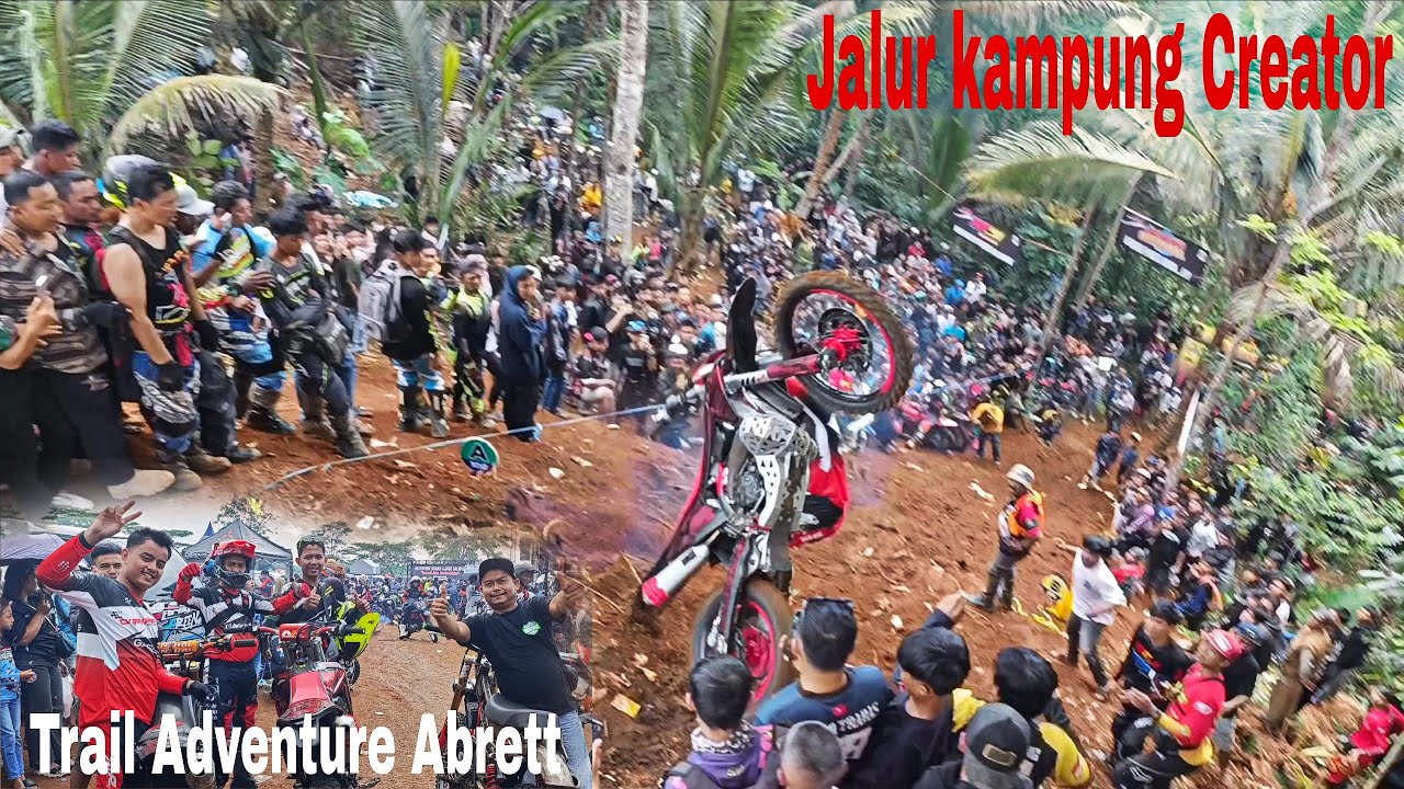 Trail Adventure Abrret Tempat Lokasi tidak muat, peserta membeludak 