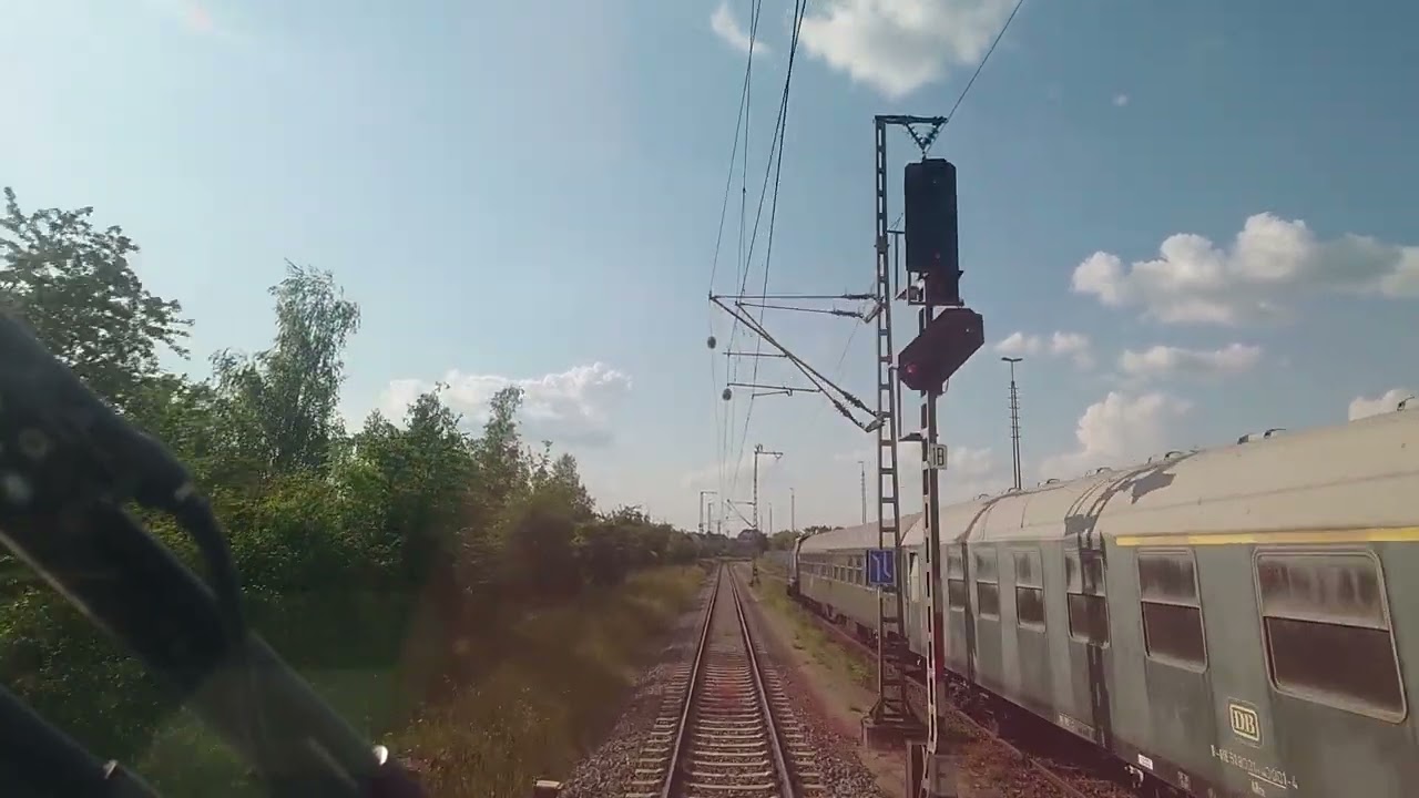 Führerstandsmitfahrt Bahnhof Crailsheim