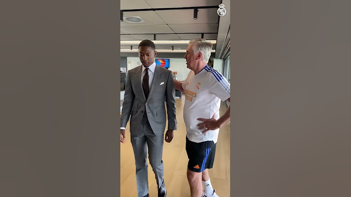David alaba meets captain and manager of real madrid #realmadrid #davidalaba #halamadrid