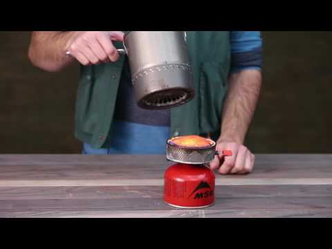 MSR Reactor Stove System Video - MSR Reactor Stove System Video