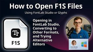 How to Open F1S Files (FontLab Studio Font) How to Open F1S Files (FontLab Studio Font)