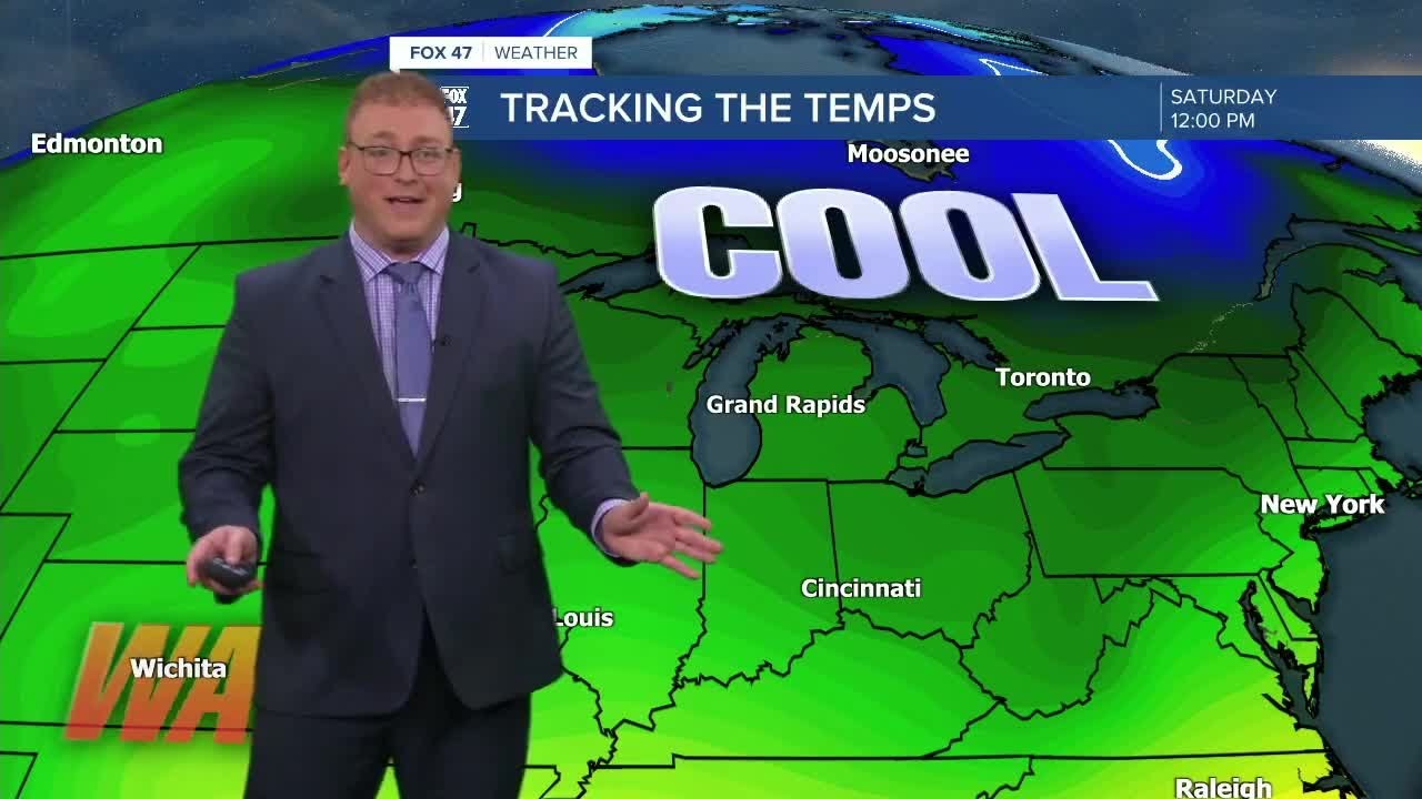 Rollercoaster temperatures in the week ahead - YouTube