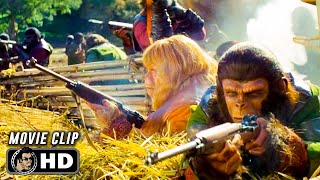 BATTLE FOR THE PLANET OF THE APES Clip - 