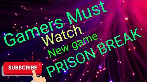 PRISON BREAK LOCKDOWN PART 2 GAMEPLAY 😈 GAMERS MUST WATCH