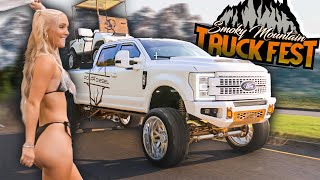 Smoky Mountain Truck Fest | 4K Lifted Truck Show Coverage