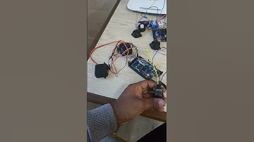 servo rotation #robots #automobile #velocidrone #quadcopter #experiment #drone #uav #arduino #skibid