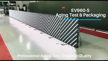 EV960-S LED Cabinet Aging Test and Packaging!