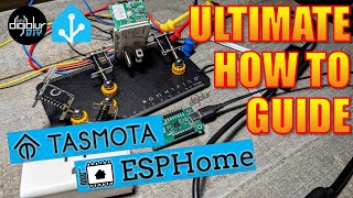 How to Install Tasmota & ESPHome | SONOFF ESP8266 w/ Home Assistant