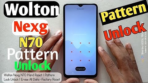 How To Wolton Nexg N70 Hard Reset | Pattern Lock Unlock | Wolton Nexg N70 Pattern Unlock