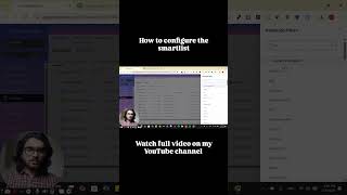 How to configure the smart list in GoHighLevel #shorts #youtubeshorts #viral #reel