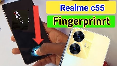 Realme c55 ke phone me fingerprint lock kaise lagaya // Realme ke mobile me finger lock lagaya