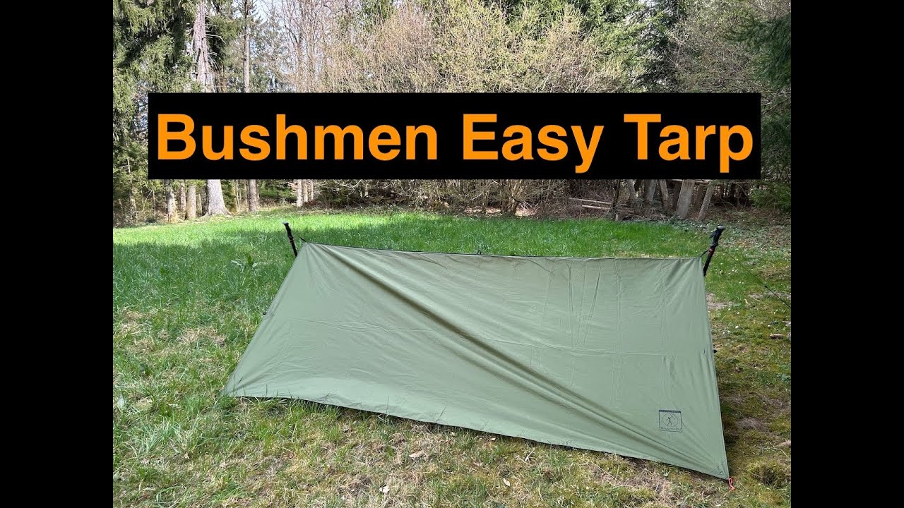 Bushmen 2m x 3m Easy Tarp. Best Tarp on the market for the
