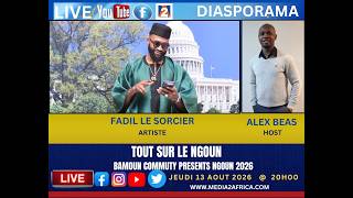 NGOUN 2026: ARRIVEE FADIL LE SORCIER A WASHINGTON DC
