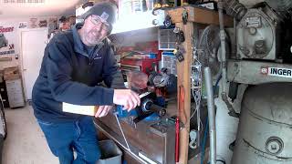 How to install a new carrier bearing on a 2003 dodge ram 3500 diesel truck