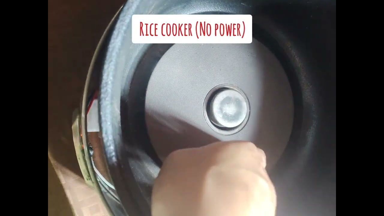 Rice cooker no power? Lets fix this. 