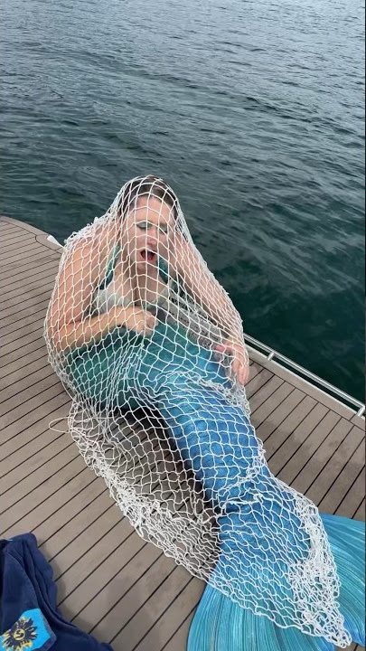 We caught the Mermaid!!