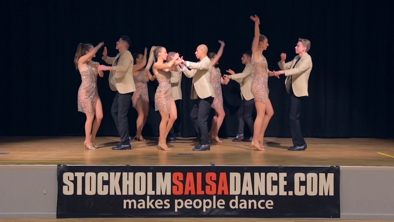 Stockholm Salsa Dance Bachata Student Team HT2020
