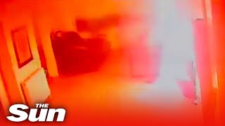 Hoverboard bursts into flames over night leaving woman in coma