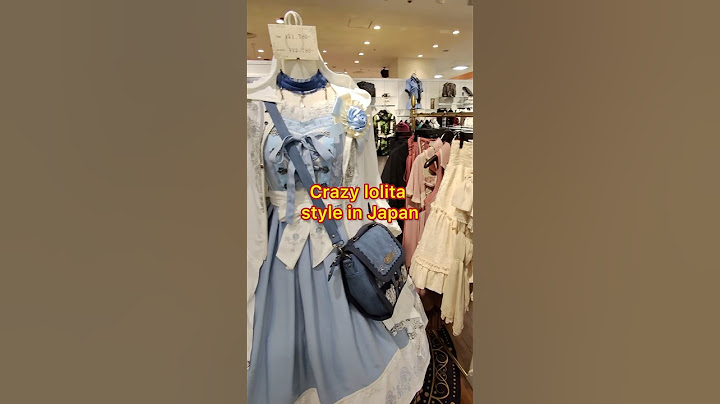 Crazy Lolita style in Japan 🇯🇵✨ Japanese fashion #anime #japan #shorts
