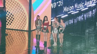 블랙핑크 (BLACKPINK)수상모음(댄스 여자 부문 +톱10)[4K 직캠]@181201