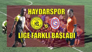 TFF İSTANBUL 2. AMATÖR LİG BAŞLADI HAYDARSPOR - GÜMÜŞDERE MAÇ ÖZETİ