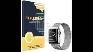 [NEW VERSION] TPU Screen Protector Installation Instruction For Watch