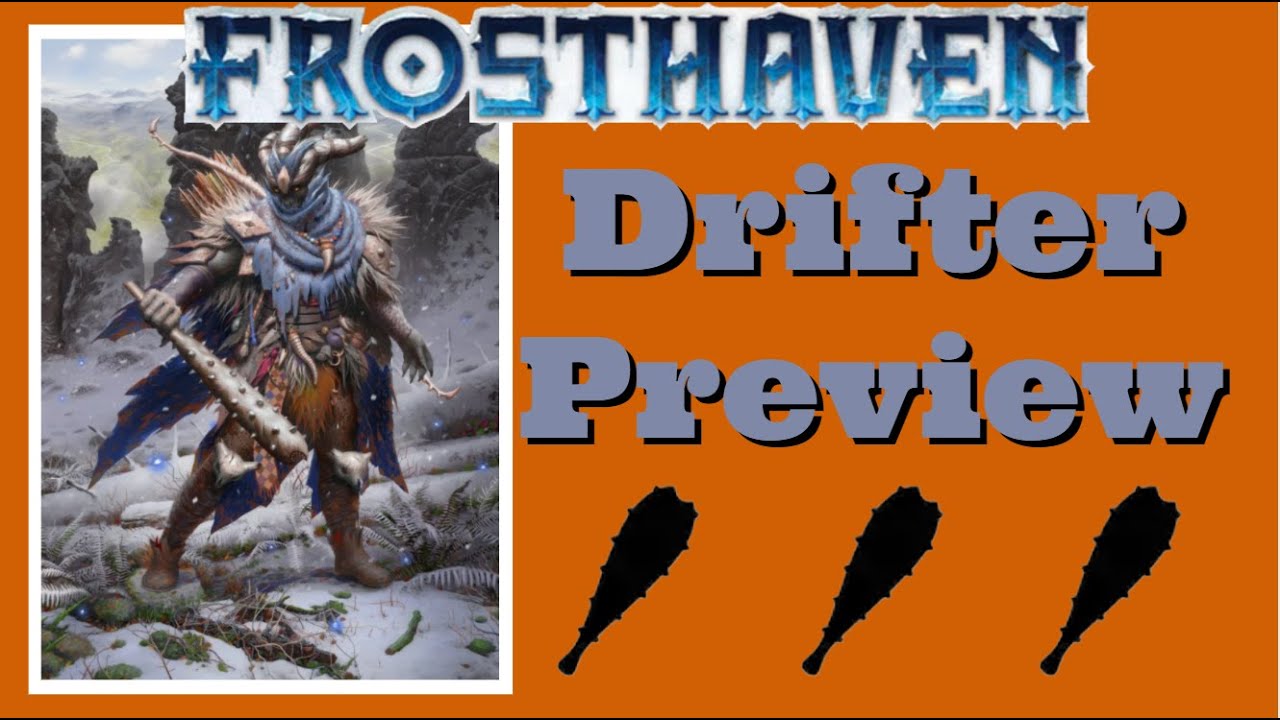 Frosthaven Drifter All Level 1 Cards YouTube
