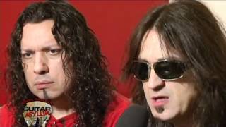 Video thumbnail of "Stryper Interview -Michael Sweet and Oz Fox  from Guitar Asylum"