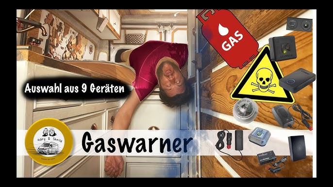 Linnepe TriGasAlarm 2er SET Gaswarner Gasmelder Wohnmobil