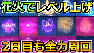 【ドラクエウォーク】花火イベント2025レベル上げ2日目！今日も本気で追い込みましょう！