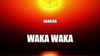 Shakira - Waka Waka Latest (Lyrics Video)