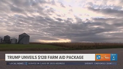 Trump unveils $12 billion farm aid package