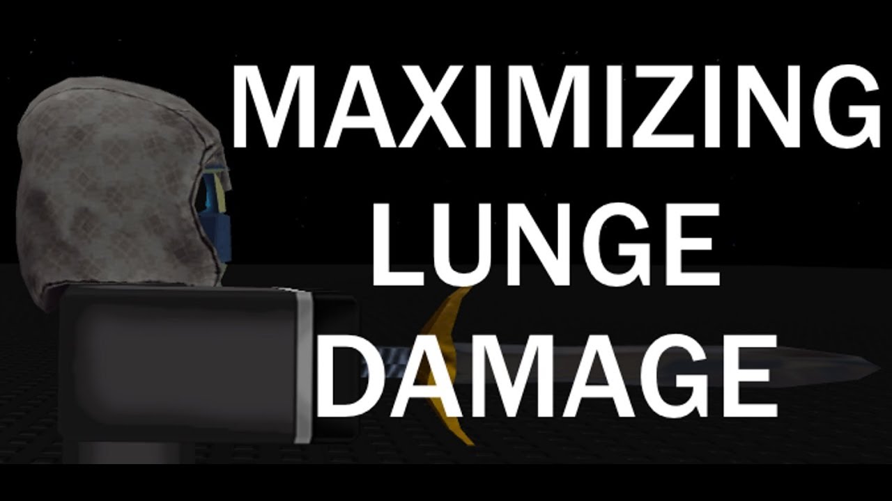 Maximizing Lunge Damage Roblox Sword Fighting Tutorial Youtube - maximizing lunge damage roblox sword fighting tutorial roblox rpgsword fight roblox Maximizing Lunge Damage Roblox Sword Fighting Tutorial Youtube - roblox rpgsword fight roblox